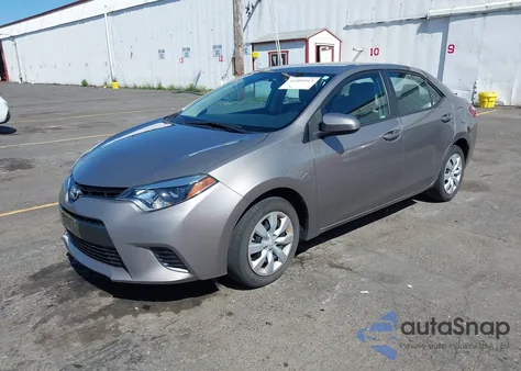 2016 Toyota Corolla Le from USA, damaged, VIN 2T1BURHE3GC595427